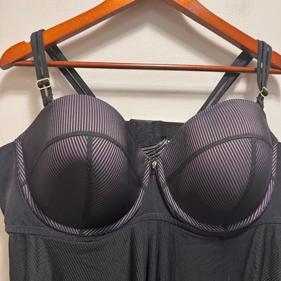 Ashley Graham Babydoll Lingerie Semi Sheer Size 3X NWT Brand New - Picture 3 of 6